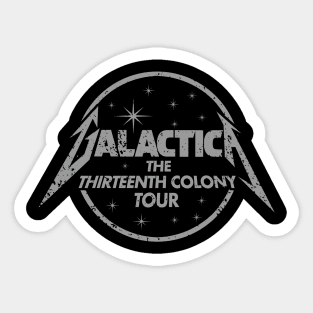 Galactica on Tour Sticker